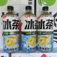 元气森林大冰茶气泡水自在水电解质水乳茶燃茶饮品饮料网红食即饮