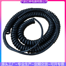 供应 黑色TPU亮面PVC1.5平方2.5平方4平方6平方 PU耐高低温电源线