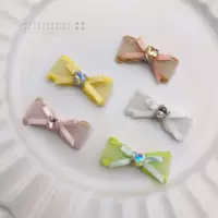 DIY сетчатая пряжа новый бант, полуфабрикат для мобильного телефона, аксессуары для детской одежды, аксессуары для обуви, шляпа, носки, аксессуары