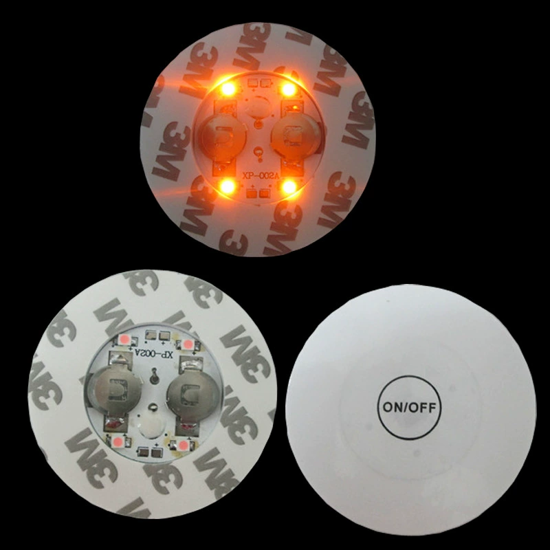 Оптовая продажа от производителя, светодиодные светящиеся наклейки на чашку, светящиеся наклейки для пива, напитков, светящиеся наклейки на бутылку, блестящие наклейки на чашку, подставка из ЭВА