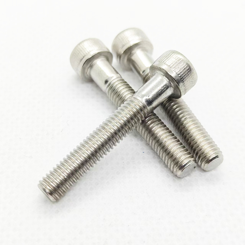 苏固热卖M4M5M6 304不锈钢半牙内六角螺丝圆柱头螺栓杯头半螺纹