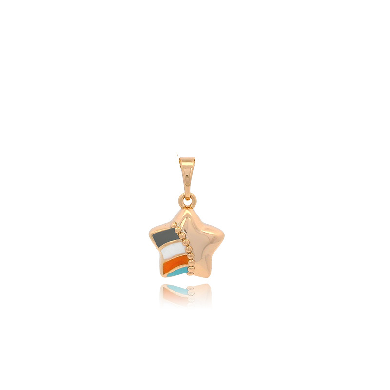 Chapado en 18k (colgante único sin cadena)