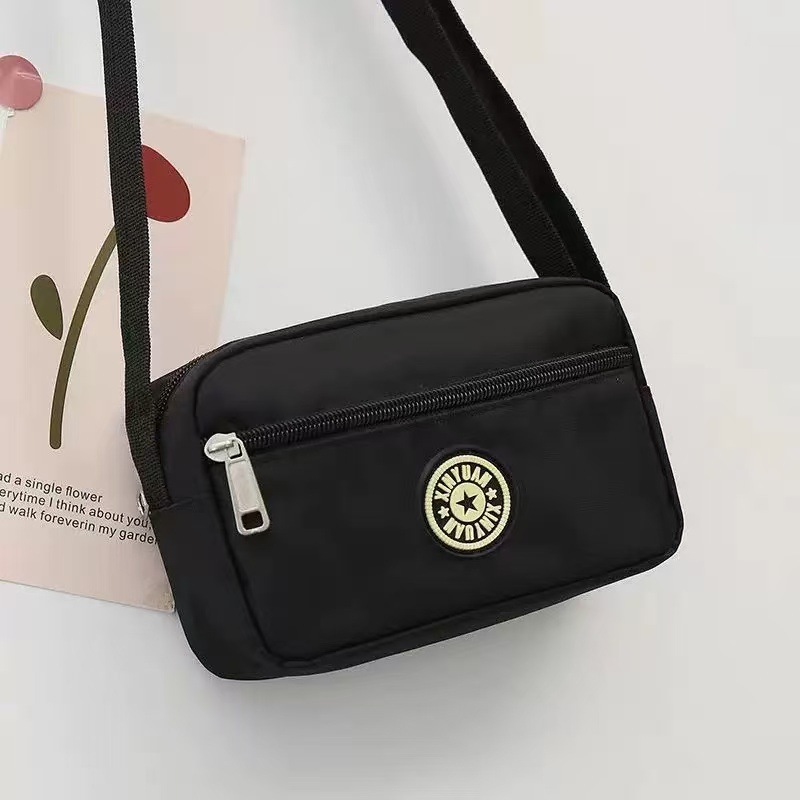 Bolsa de tela de flores bolsa de mensajero de las mujeres nueva bolsa de Madre de gran capacidad bolsa de hombro individual de mediana edad y ancianos bolsa de tela Oxford bolsa