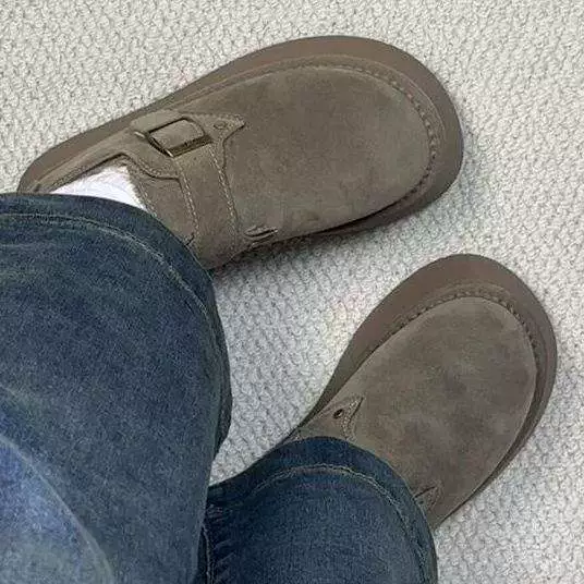 Shoes platform, warm non-slip high boots, plus size
