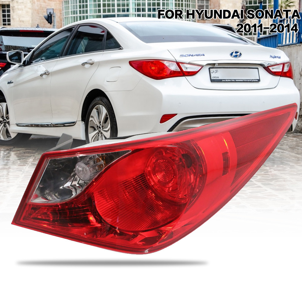 Aplicable al conjunto de luces traseras Hyundai 11 12 13 14 Sonata 8 generación de luces traseras traseras luces de freno traseras