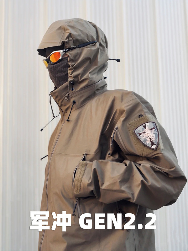 【台州直发】Gen2.2台州军鸟战术硬壳冲锋衣男eptfe膜户外登山外|undefined