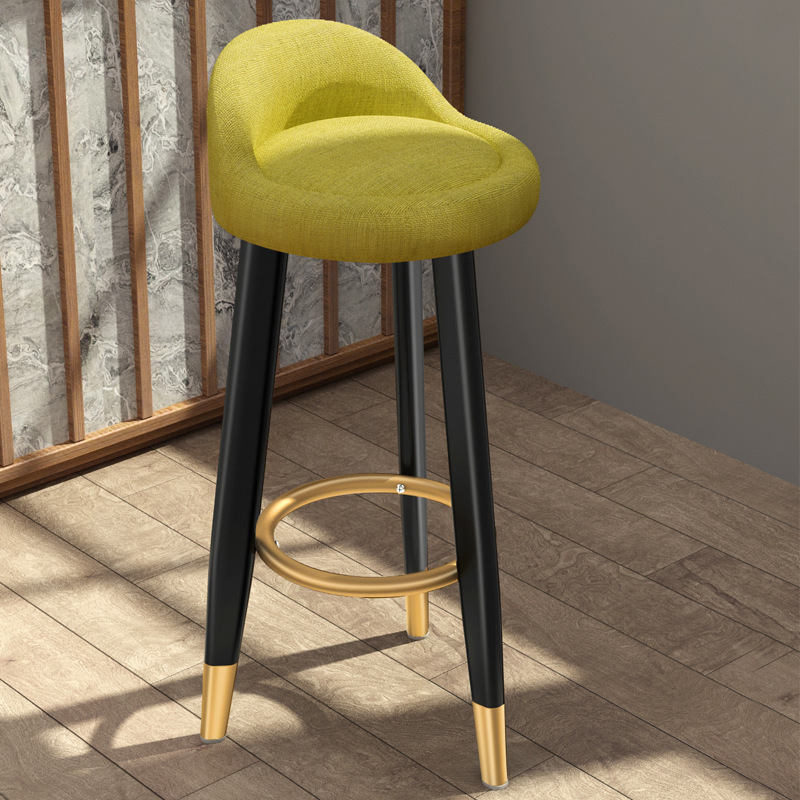 Green cloth 70cm light luxury black gold [three legs]