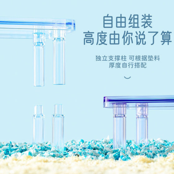 Hamster platform cage inside the second floor crystal platform Golden Bear Nest expansion attic toy landscaping daily necessities