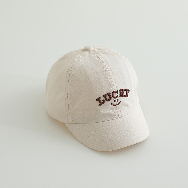 2-5 Primavera y otoño delgada sombrero para bebés coreanos boina para niños sombrero de béisbol de estilo extranjero sombrero de lengua de pato con sombrero de moda