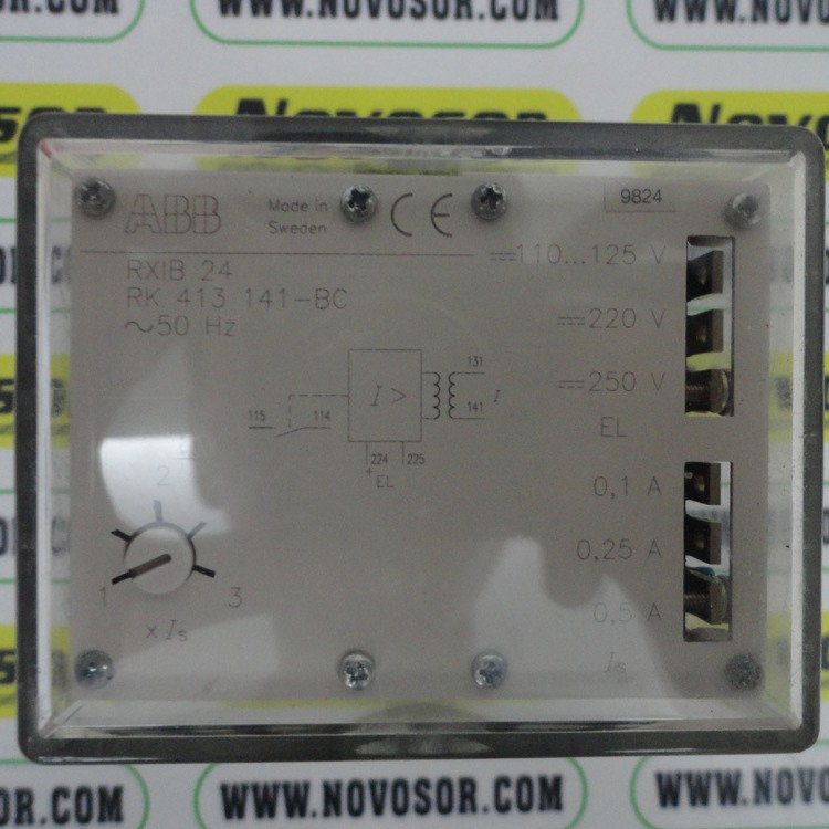 RXIB24(RK413141-BC)   125VDC ABB  继电器  现货