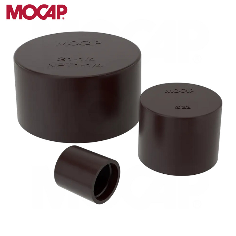 PE不锈钢黑色管套 钢管钢筋盖帽 塑料管帽 盖子圆形塑料