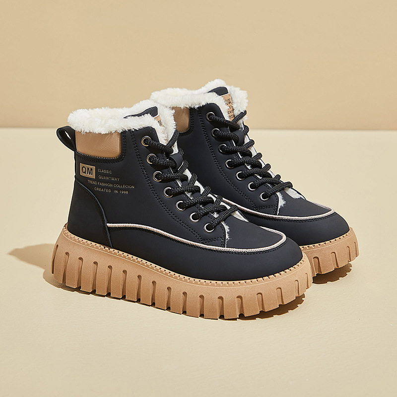 Botas Martin con Forro Térmico para Mujer KT2816, Capellada de PU y Suela de Caucho, Térmico image 7
