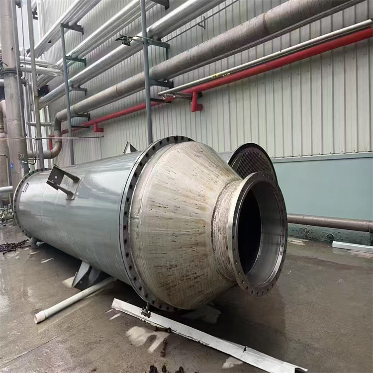 现货二手500平方316L不锈钢列管冷凝器 化工制药冷凝器换热优选