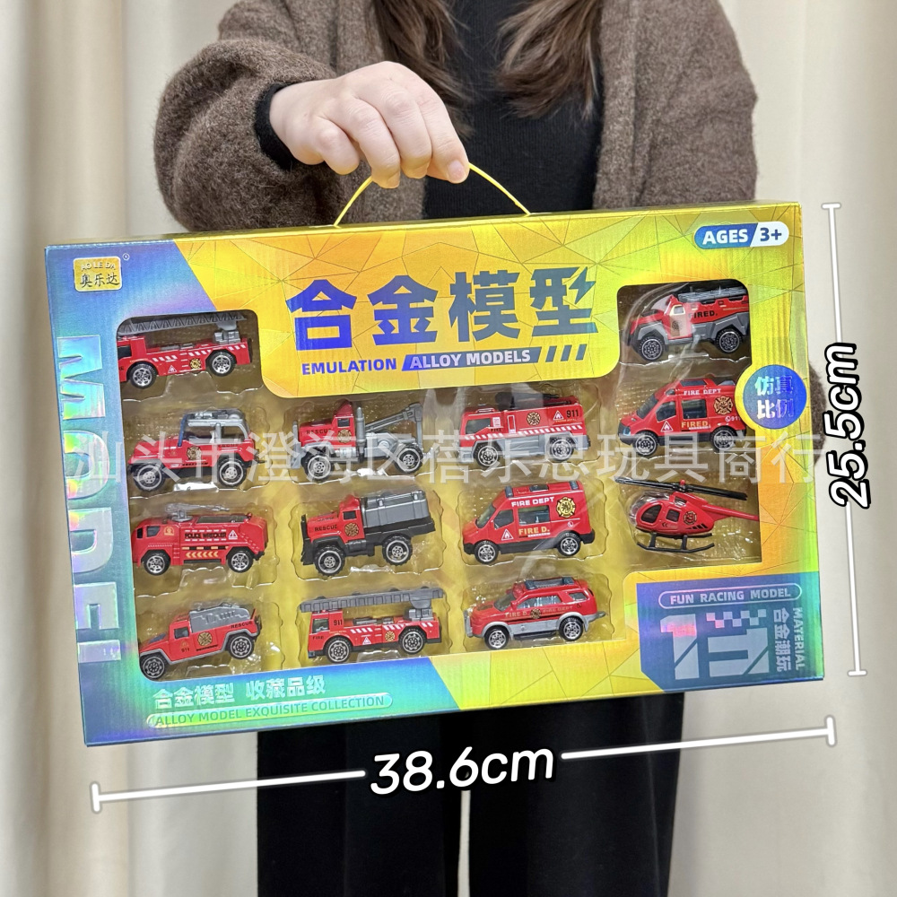 Juguetes para niños modelo de automóvil de aleación de retroalimentación para niños metales resistentes a la caída simulación de regalos