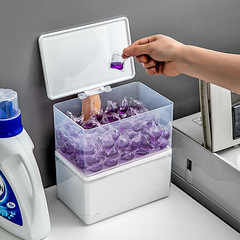 洗濯凝珠収納神器桶缶家庭用好物洗剤収納ケース皿洗い凝珠専用収納ケース