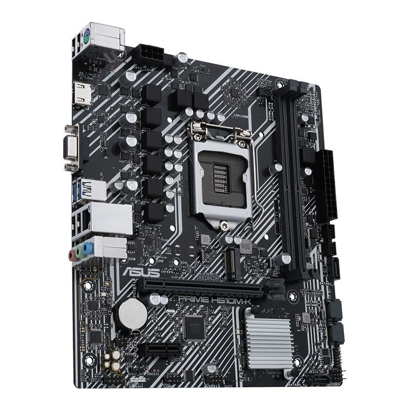 [Мастерская серия PRIME H510M-K материнская плата для ПК, поддержка 10400/11400 (H510/LGA 1200)]