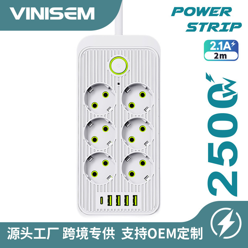 Comercio exterior exclusivo enchufe USB enchufe de línea europea enchufe de línea europea enchufe de línea europea ventas calientes de Rusia