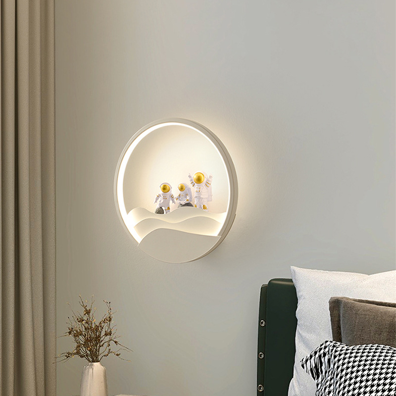 2023 nuevo cabezal de cama lámpara de pared lámpara de pared dormitorio principal lámpara de pared sala de estar techo moderno atmósfera simple pasillo de escaleras