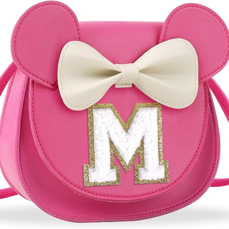 New Girl Birthday Gift, Toddler Kidsren's Wallet Little Girl Mickey Mouse Ears Cross-Body Key Backpack
