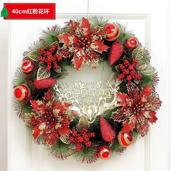 ➮40cm red and pink garland - free hook✰