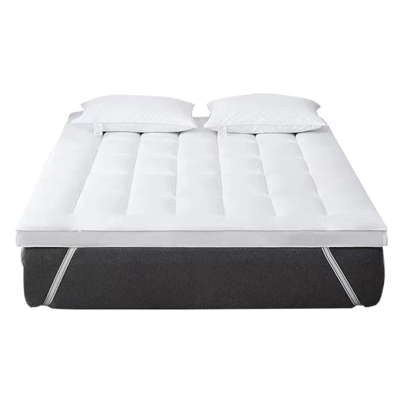ホテルのホテルの厚い柔らかいマットレスの立体的で柔らかい民宿の快適なシングル二人の家庭用折り畳み可能な滑り止めベッドの敷き布団