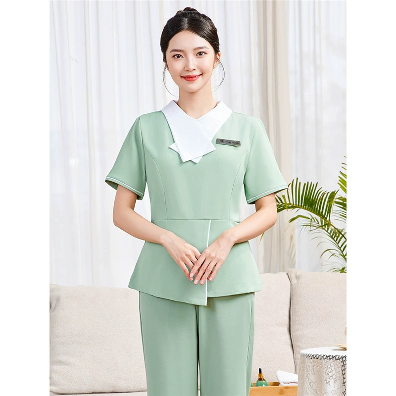 Бесплатная доставка, костюм для работы косметолога, женственный стильный медицинский центр, медицинский косметический спа-клуб, медицинский центр для беременных