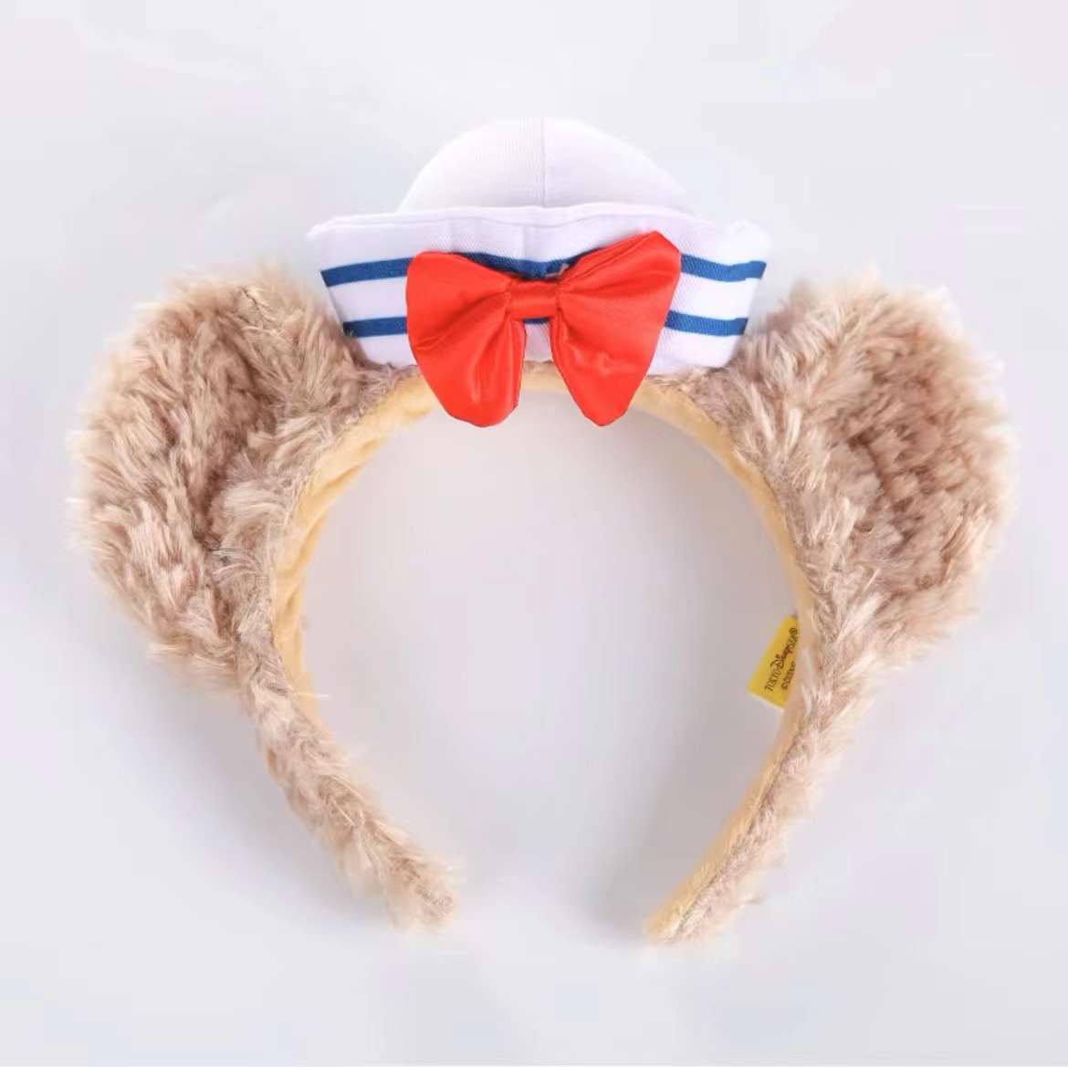 더피 네이비 모자 레드 보우