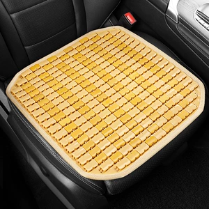 Summer car bamboo mat anti-slip seat cushion, summer office home seat pad, car cooling seat cushion