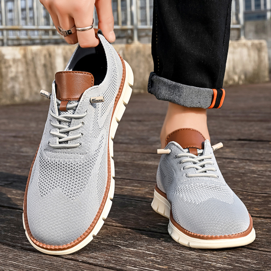 New Men Sneakers Shoes Light Casual Fashion Running Elastic Leisure Outdoor Mesh Summer Sports Tennis Man Walking Shoes_voghion.com