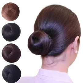 航空公司空姐乘务员假发包短发丸子头盘发器花苞头卷发圈假发女