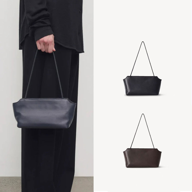26 Years of Row's Early Spring New Terrasse Togo Handbag, Made of Sheepskin Inside and Out, Versatile Shoulder Bag, Minimalist Underarm Bag 26 Years of Row's Early Spring New Terrasse Togo Handbag, Made of Sheepskin Inside and Out, Versatile Shoulder Bag, Minimalist Underarm Bag