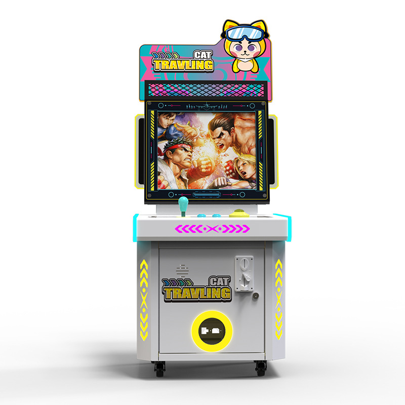 Máquina de juego de monedas para padres e hijos para niños, equipo de videojuegos pequeño, parque infantil, supermercado comercial, máquina de entretenimiento comercial, nueva ciudad de videojuegos