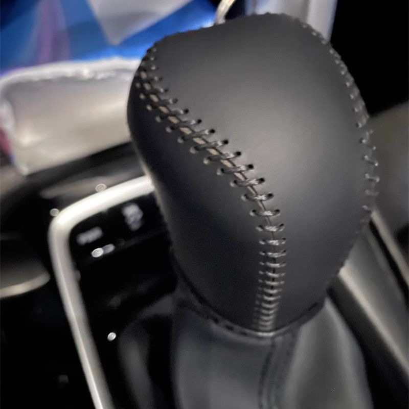 Suitable for Toyota Camry 2022-2023, gear shift cover for 2024-2025 new model Asia Dragon, genuine leather gear shift knob cover