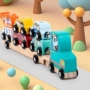 特种认知磁性交通积木车