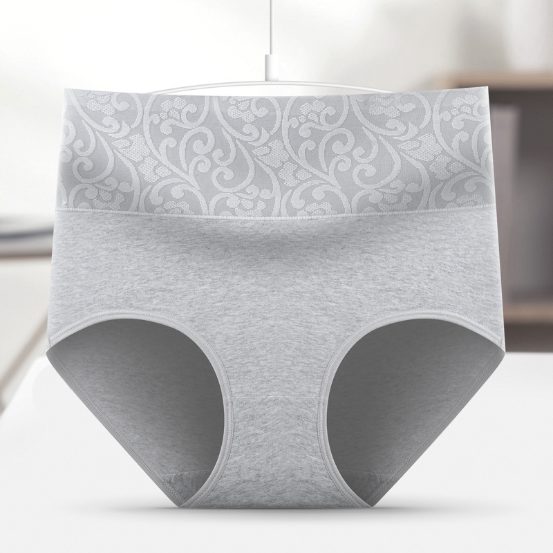 Ropa interior de algodón de cintura alta posparto ropa interior de algodón para mujer fábrica al por mayor