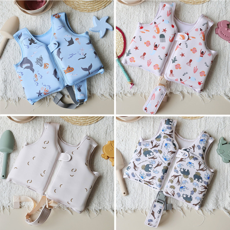 Danish Children's Foam Vest Buoyancy Clothing Summer 26-Year-Old Boys and Girls Baby Swimming Aid Non-Inflatable Life Jacket