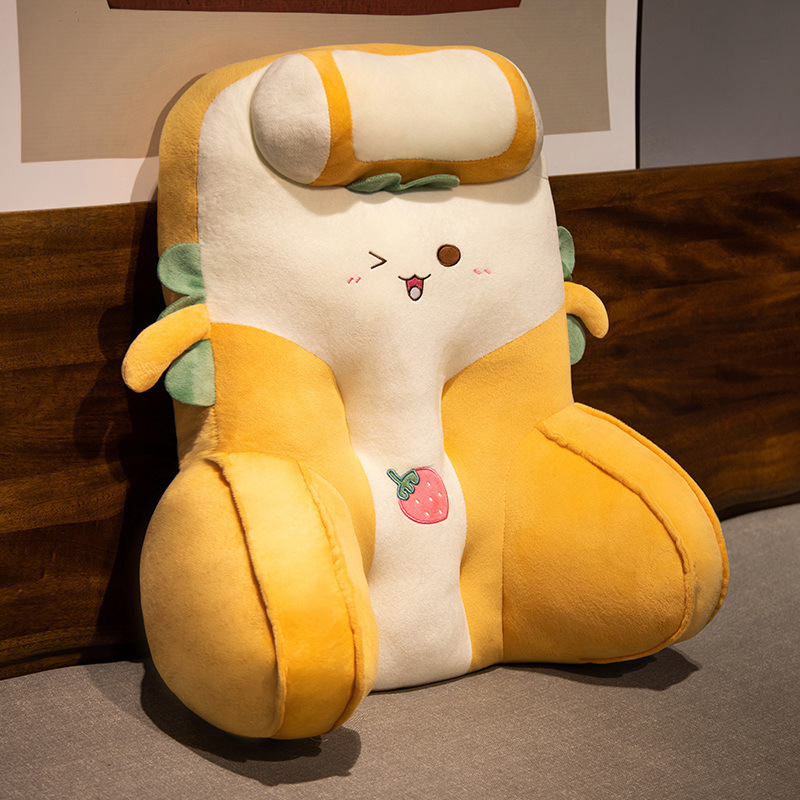 토스트 딸기 요추 지지대