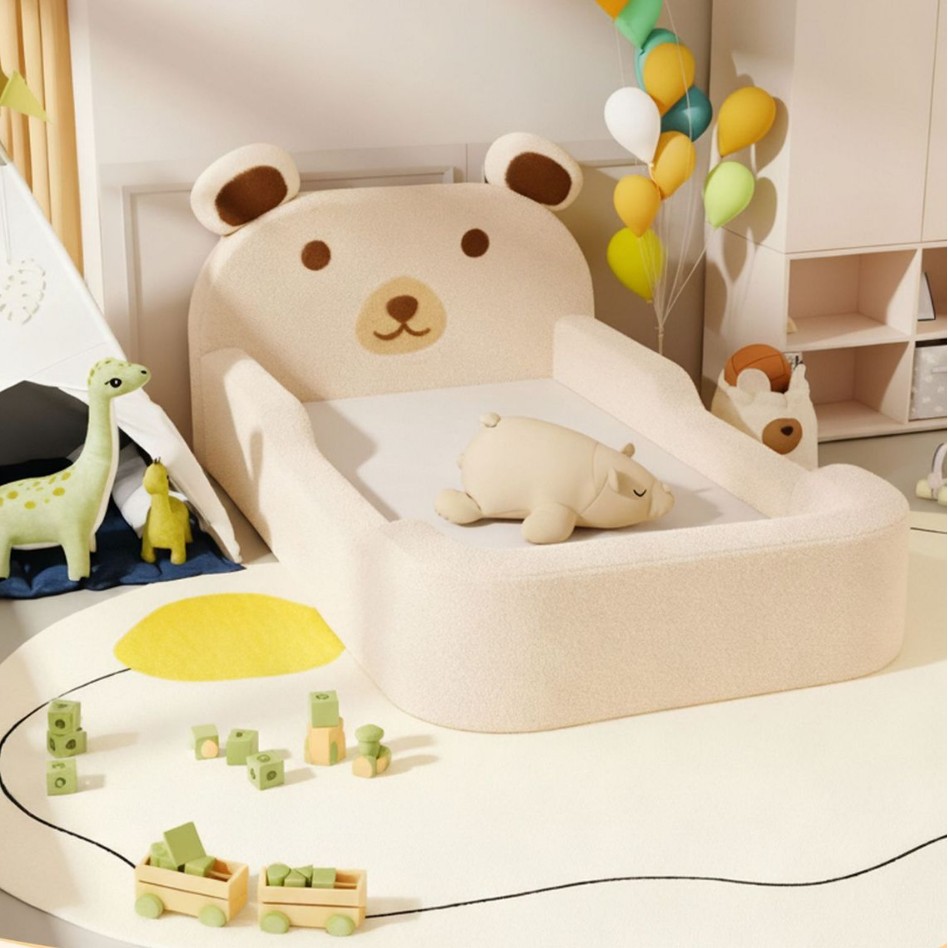 Jardín de infantes transfronterizos colchón plegable sofá cama cama de almacenamiento en una cama de doble uso cama pequeña para niños esponja de alta densidad