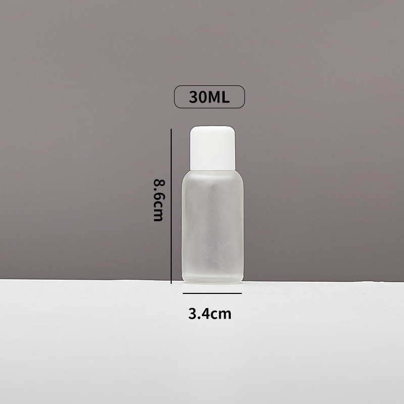 30 ml de esmerilado; -