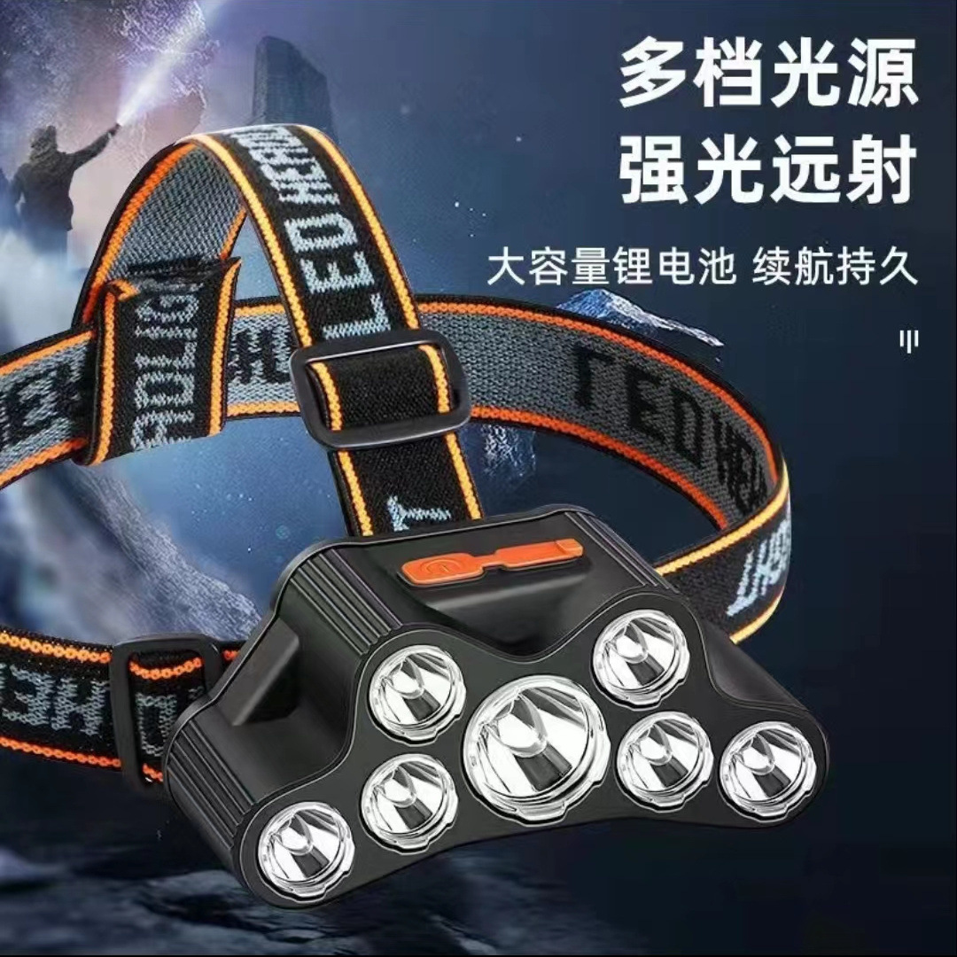 Transfronterizo multifuente de luz luz de alto brillo faro de luz de alta intensidad perla de luz de alta intensidad multiajuste al aire libre faro de trabajo de emergencia