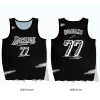 6169-2#[Black] Hand-painted Lakers Doncic No. 77 vest