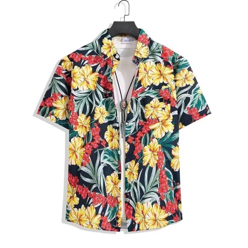 Japanese thin retro trend shirt