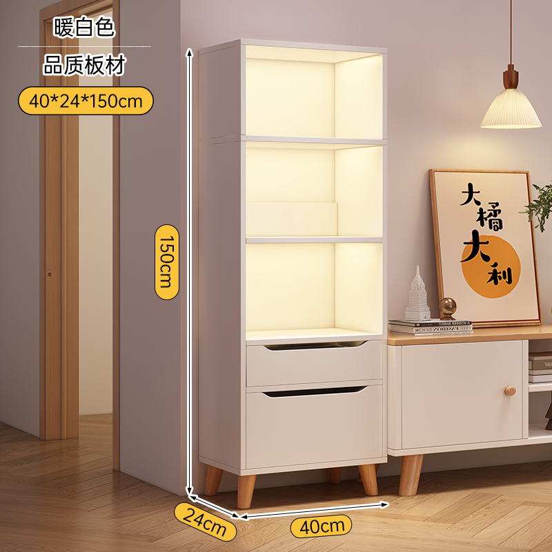 【높이 조절 원목 다리】 펄 화이트 40*24*150cm 고밀도 친환경 목재 사용