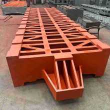 大型数控机床床身底座消失模铸铁机床铸件树脂砂铸铁件机床铸件