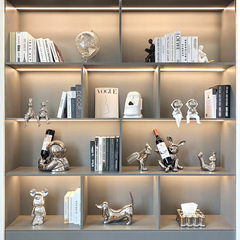 Beyonmi Modern Light Luxury Wine Cabinet Decorative Shelf Living Room TV Stand Creative Office Soft Furnishing Cross-border Hot Selection