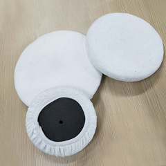 Car microfiber waxing cover coral velvet polishing cover waxing machine replacement cloth cover car wash beauty cleaning tools