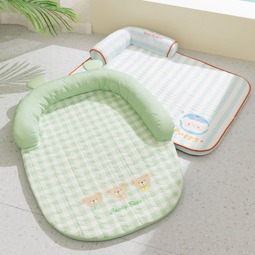26 years new kennel spring and summer latex mat cool cat bed small and medium-sized dog bed pillow pet sofa nest