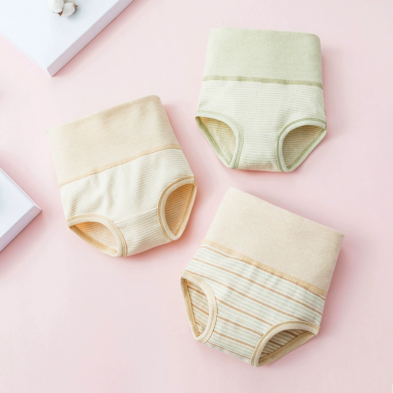 Детское нижнее белье, цветные хлопковые трусы, детское нижнее белье с защитой живота, шорты с высокой талией, термобелье для детей старшего возраста, распродажа