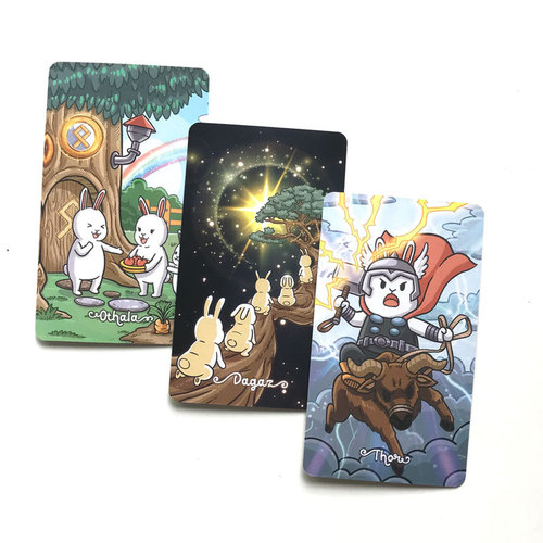 English version of tarot cards card board game 12*7cm original size one to one high quality