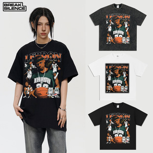 �羳�ղ���ղķ˹ղ��LeBron James��ʽˮϴ���fvintage����t����